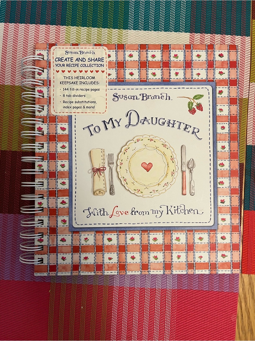 NEW To My Daughter Recipe Journal